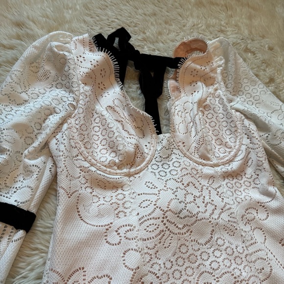 For Love & Lemons Araceli Mini Dress - Size Medium - Picture 7 of 10